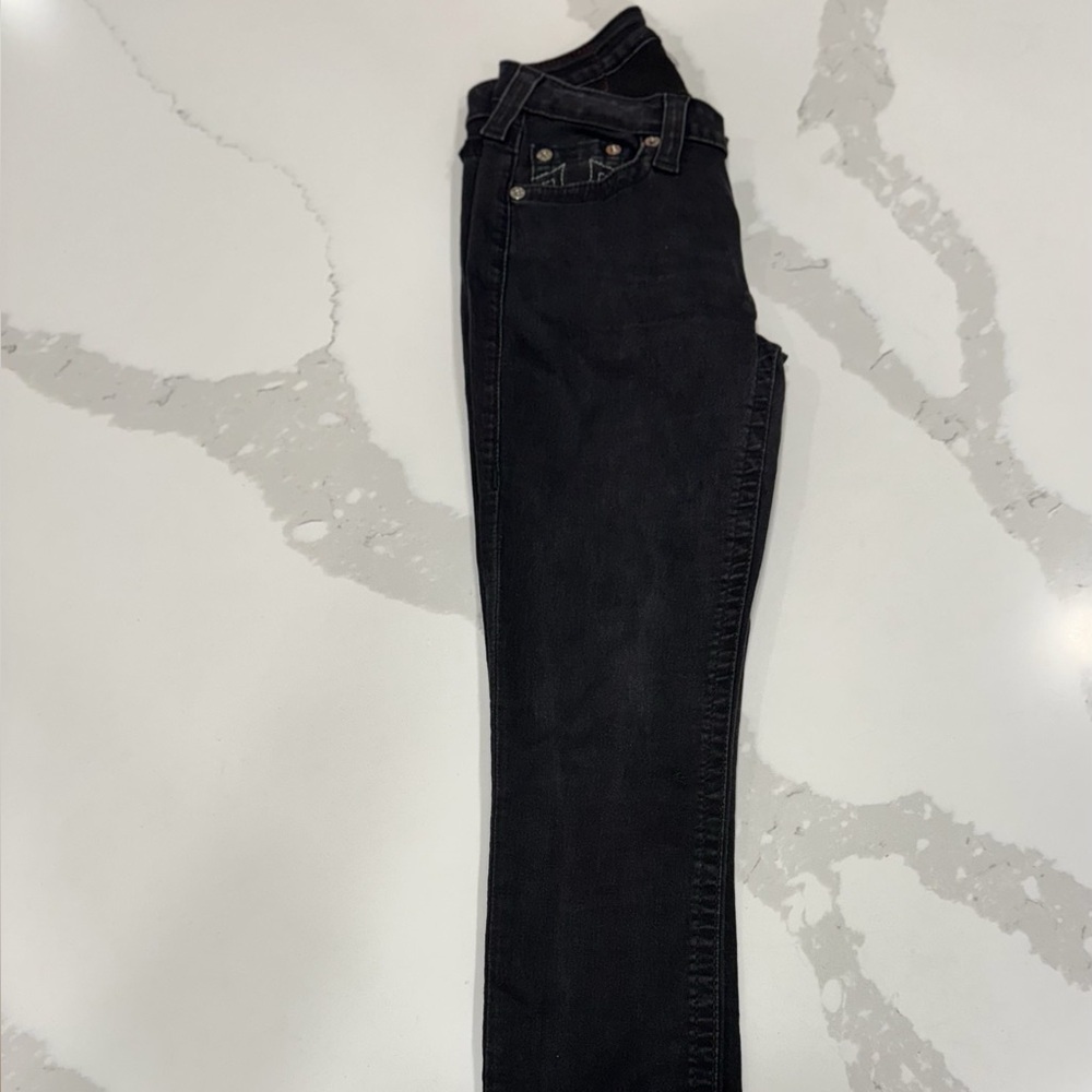 True Religion Women's Black Skinny Jeans